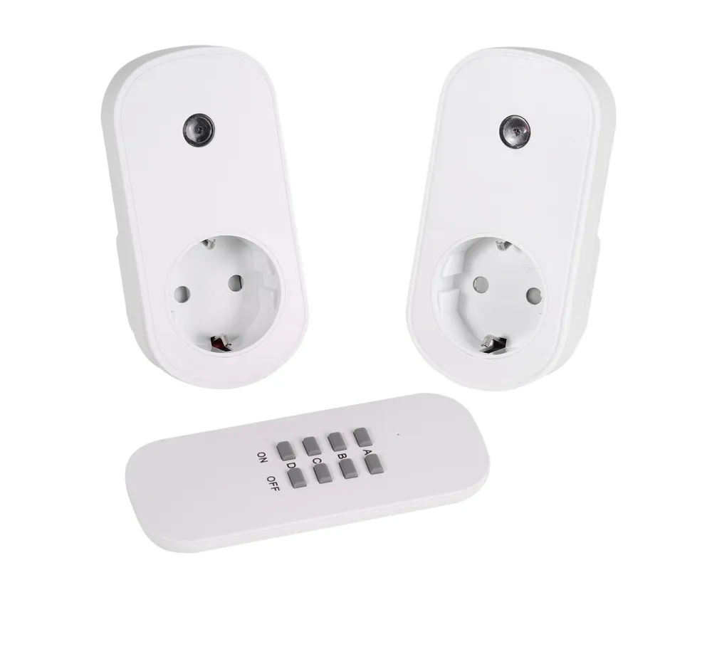 Funksteckerset 2fach mit Auto Learn Funktion, 3.680W (62353)