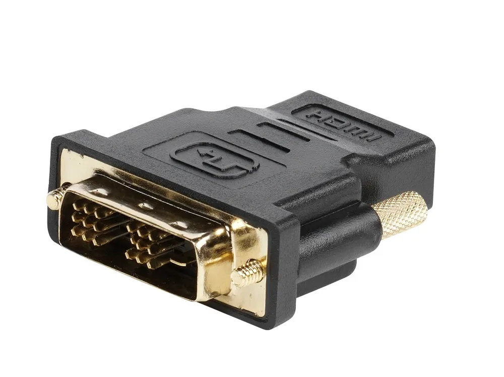 HDMI DVI Adapter, DVI-D Stecker - HDMI Buchse (45488)