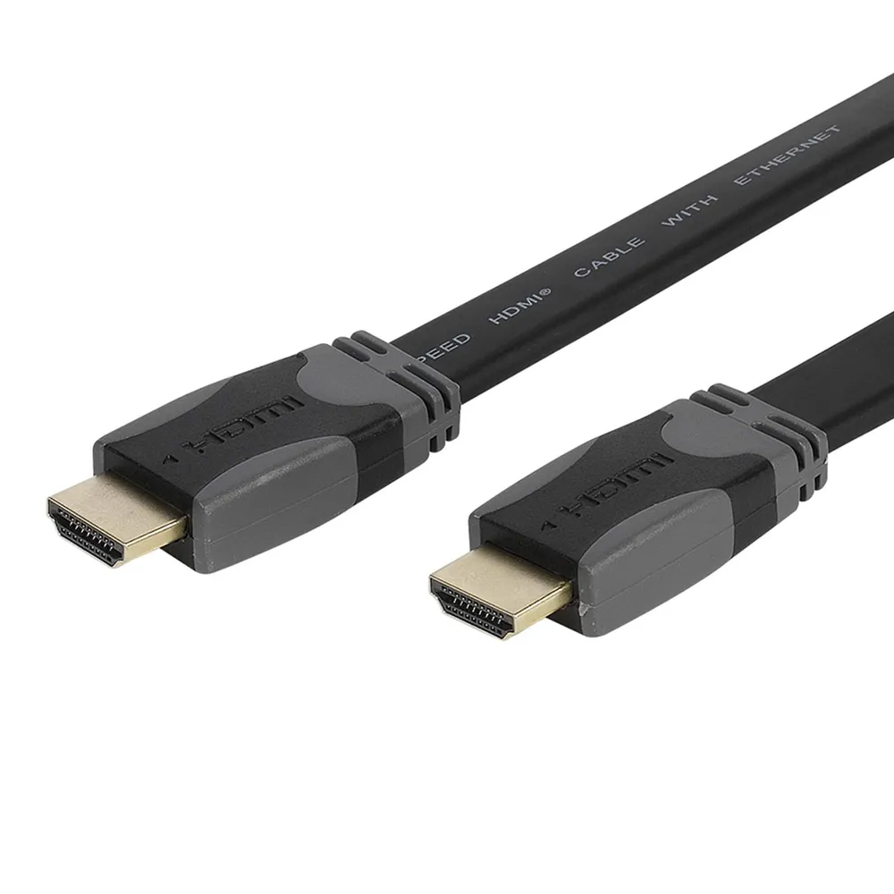 HDMI-Kabel v. 2 – 4K, 2,5m, Schwarz