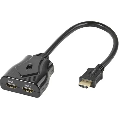 HDMI® - Umschalter 2 -> 1, manuell (47157)