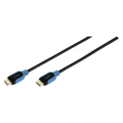 High Speed HDMI® Kabel mit Ethernet, 2,5 m blau