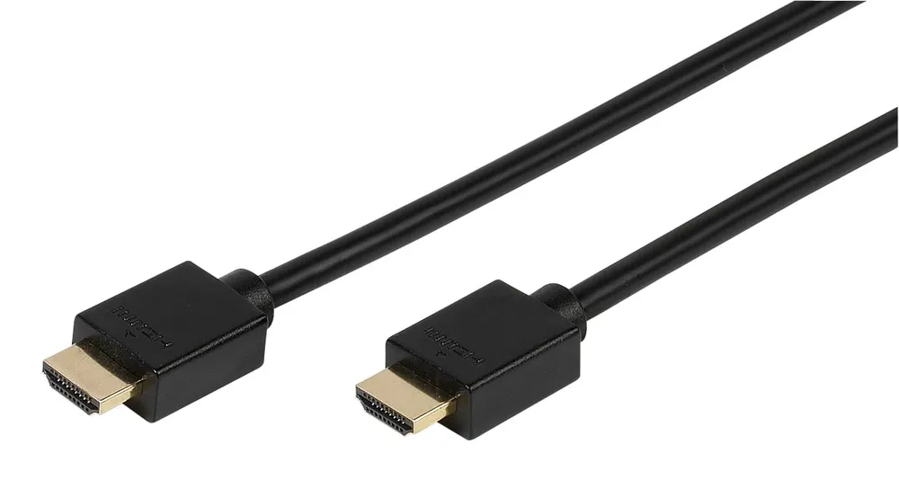 High Speed HDMI® Kabel mit Ethernet, 3,0 m schwarz (47160)