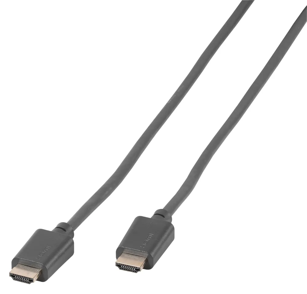 High Speed HDMI® Kabel mit Ethernet, vergoldete Kontakte, 4K/60 Hz, 1,5 m (45522)