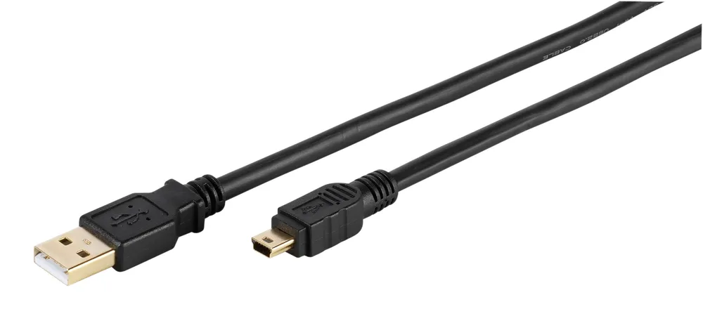 Hochwertiges USB 2.0 zertifiziertes Verbindungskabel, 1,8m (45213)
