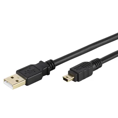 Hochwertiges USB 2.0 zertifiziertes Verbindungskabel, 1,8m (45213)