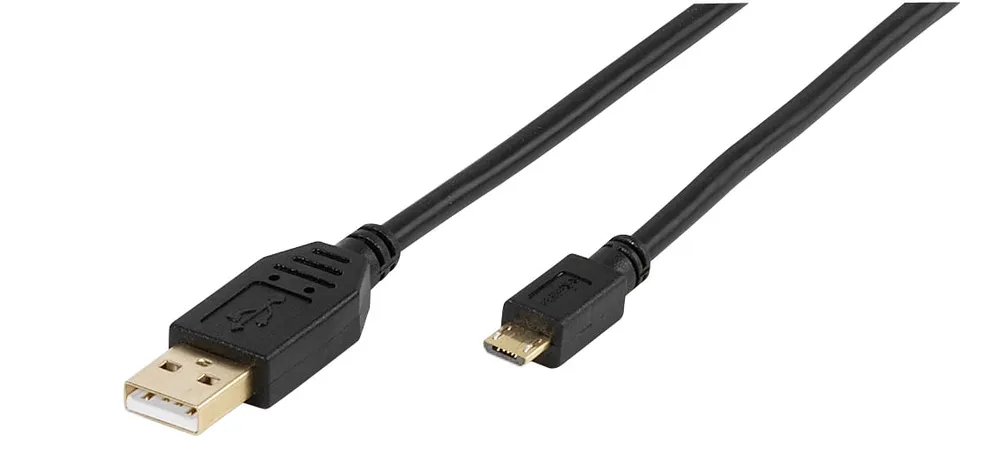 Hochwertiges USB 2.0 zertifiziertes Verbindungskabel, 1,8m (45217)