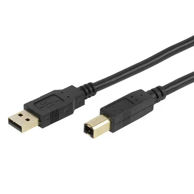 Hochwertiges USB 2.0 zertifiziertes Verbindungskabel, 3m (45211)