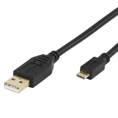 Hochwertiges USB 2.0 zertifiziertes Verbindungskabel, 1m (45219)