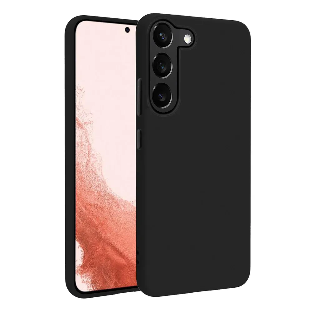 Hype Cover, Schutzhülle für Samsung Galaxy S23+ Schwarz (63521) Handyhülle