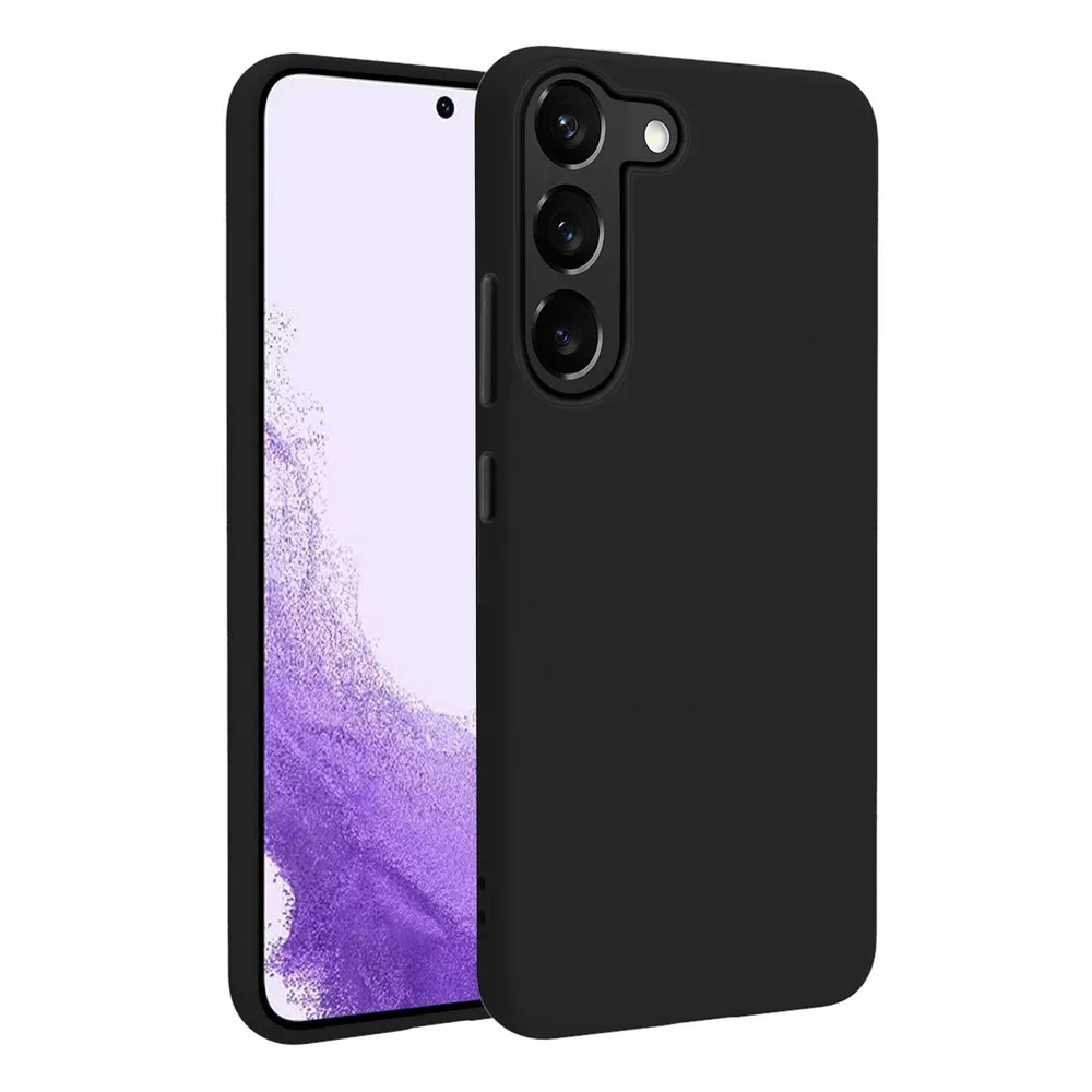 Hype Cover, Schutzhülle für Samsung Galaxy S23 Schwarz (63527) Handyhülle