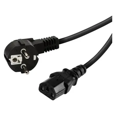 Kaltgerätekabel 3pol. IEC Stecker, 1,8m