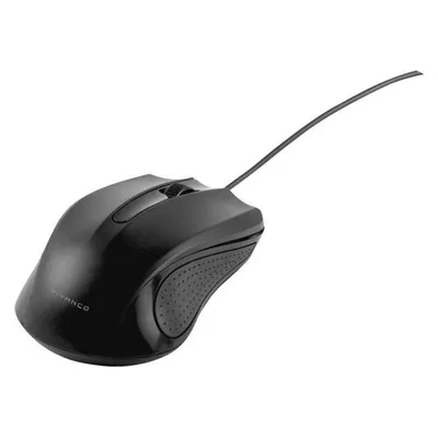 Kompakte 3 Tasten Maus 1000 dpi, schwarz