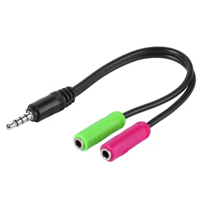 Kopfhörer / Headset Adapter 3,5 mm, 0,1m (45499)