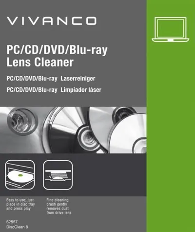 Laserreiniger für PC, CD, Blu-ray und DVD (62557)