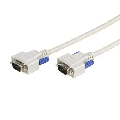 Monitor Anschlusskabel, SVGA Kabel, 15 pol. HD Stecker - 15 pol. HD Stecker, 1,8m (45445)