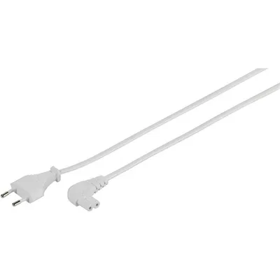 Netzanschlussleitung mit Winkelstecker, 5m (46205)