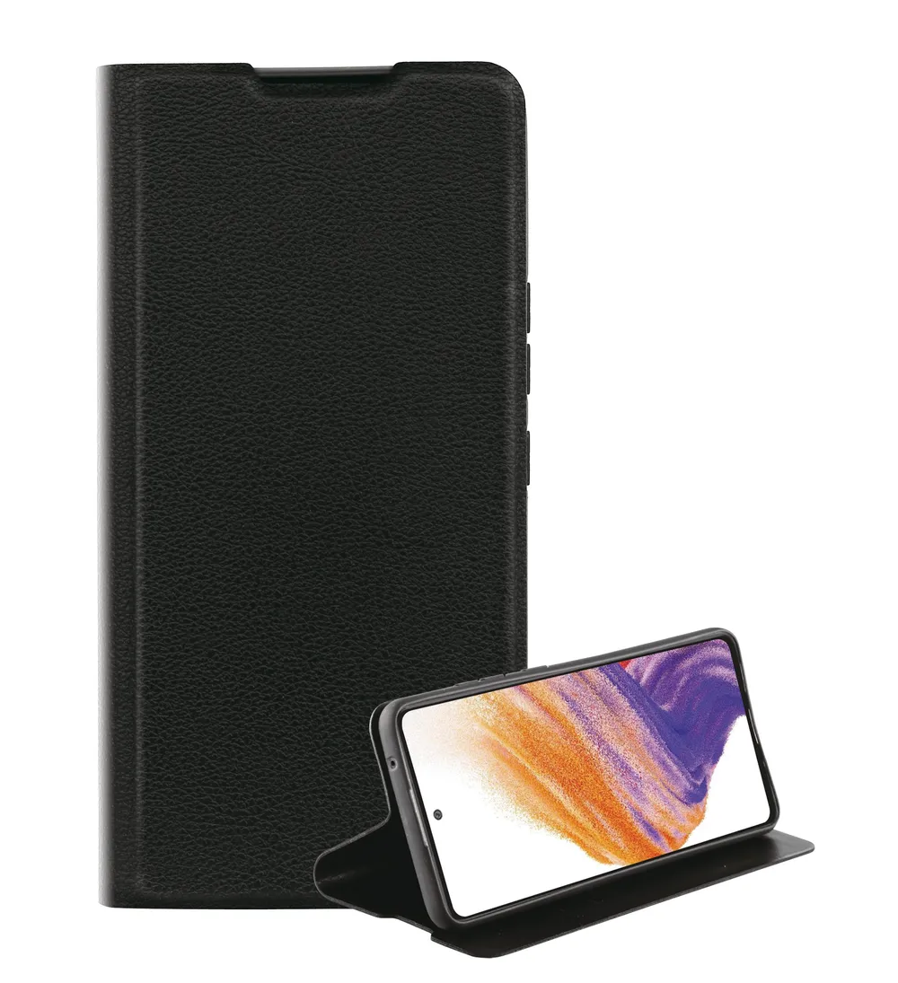 Premium Wallet, Book Cover für Galaxy A54 5G Schwarz (63546) Handyhülle