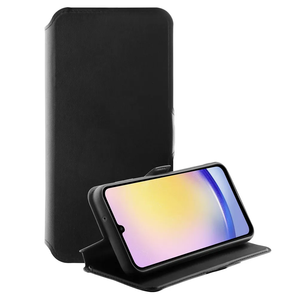 Pure Wallet, Buchklapptasche für Galaxy A25 5G schwarz (63972)