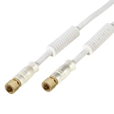 Receiveranschlusskabel mit Ferritkern, 110dB, 3m (44075)