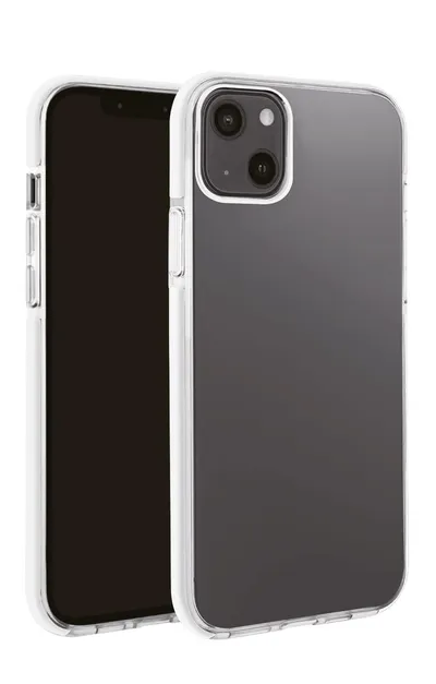 Rock Solid, Anti Shock Schutzhülle für iPhone 13 transparent/weiß (62854) Handyhülle