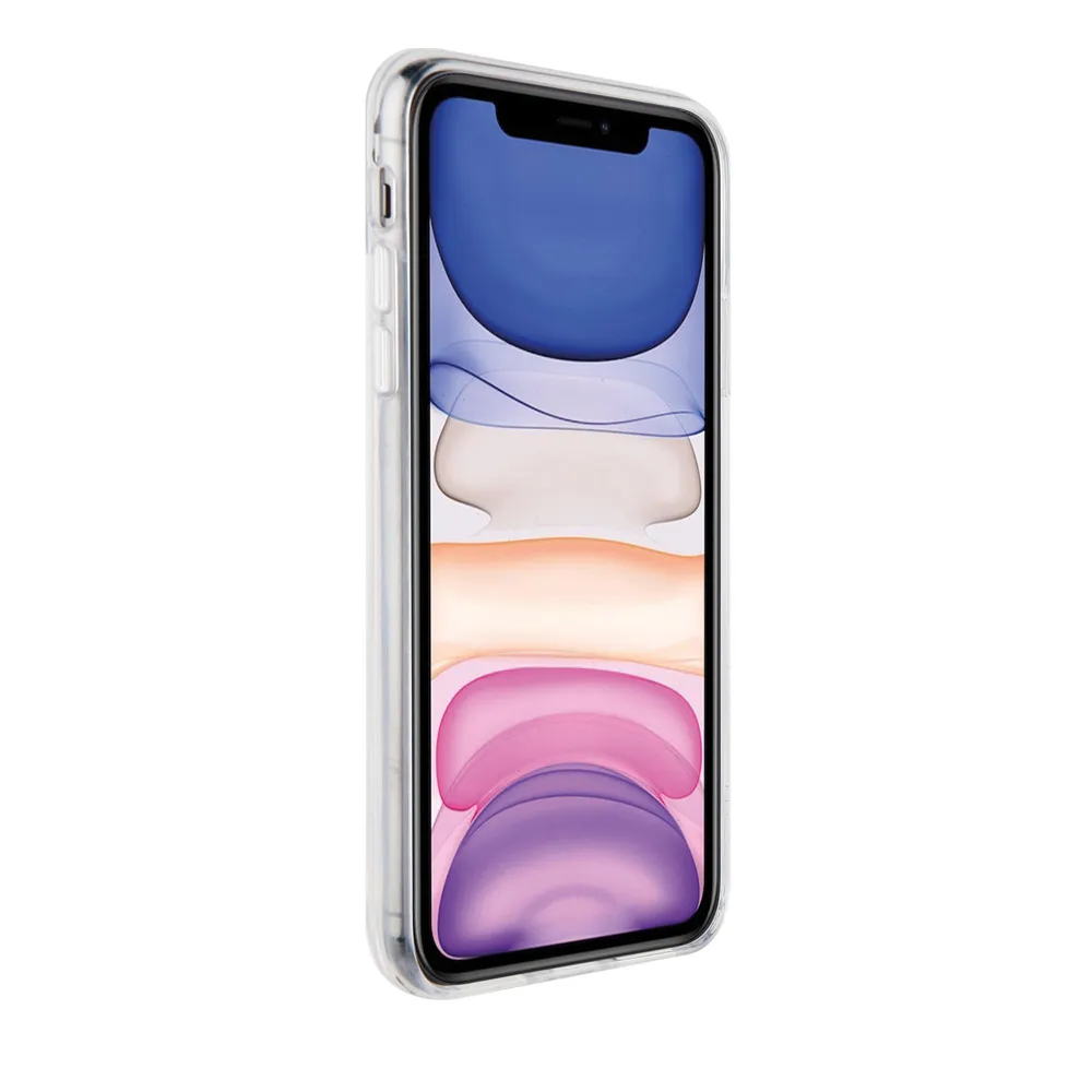 Safe and Steady, Anti Shock Cover für iPhone 11, transparent (60788) Handyhülle