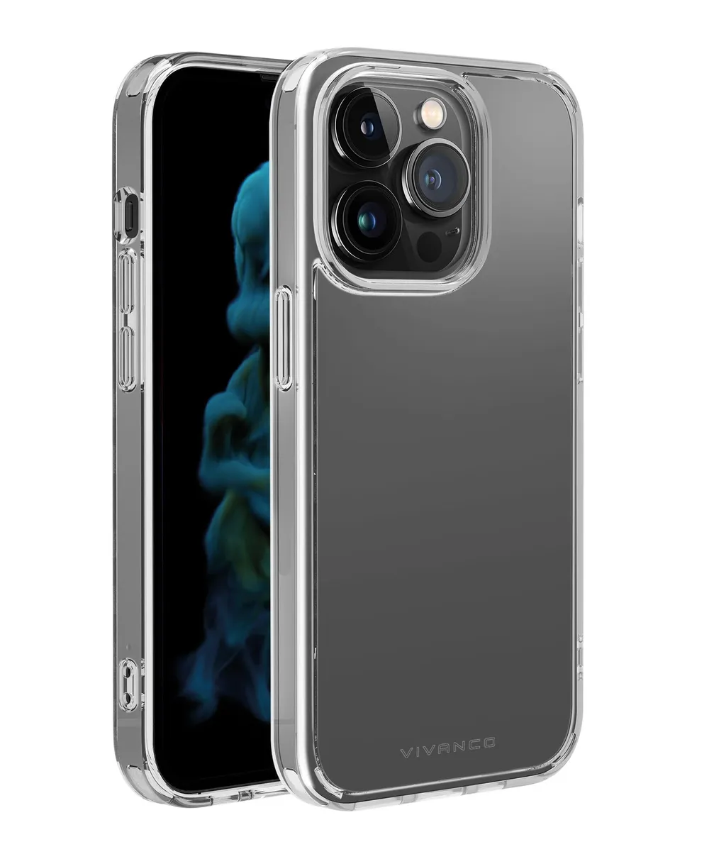 Safe and Steady, Anti Shock Cover für iPhone 14 Pro Max Transparent (63503)