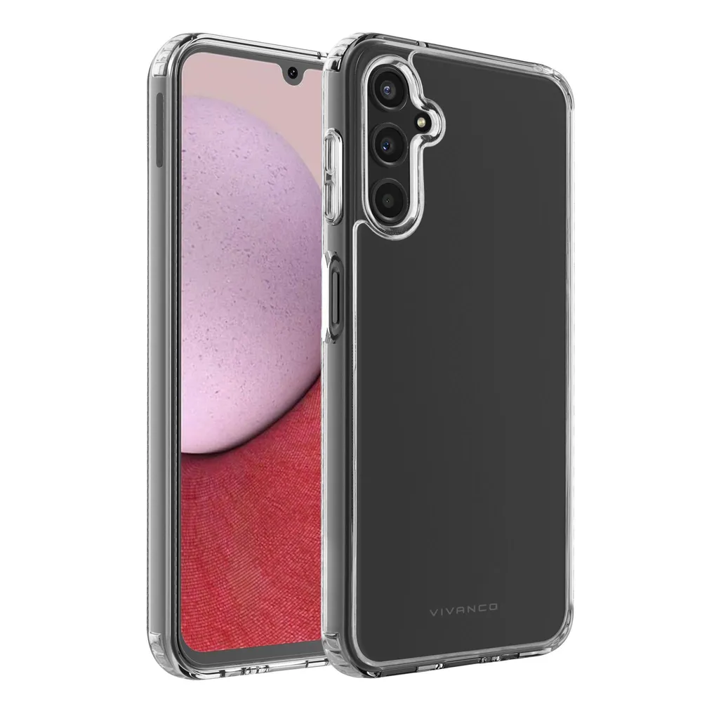 Safe and Steady, Anti Shock Cover für Samsung Galaxy A14 5G Transparent (63571) Handyhülle