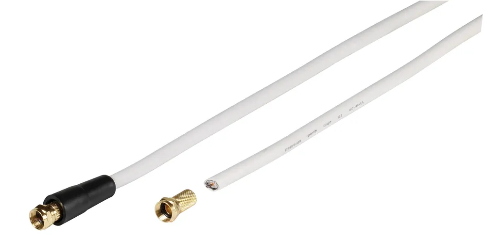 SAT Anschlusskabel Set, 110dB, 30m (44062)