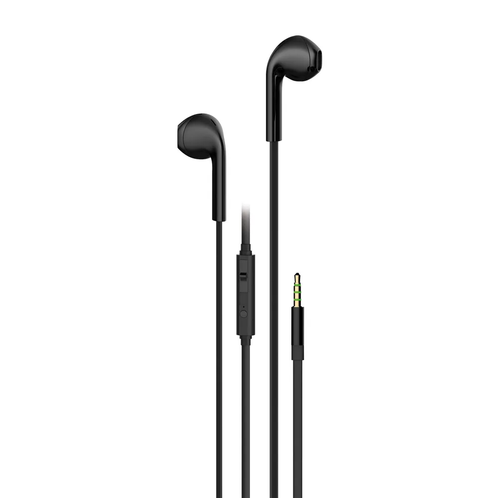 Stereo Earbuds, In Ear Headset Schwarz (61740)