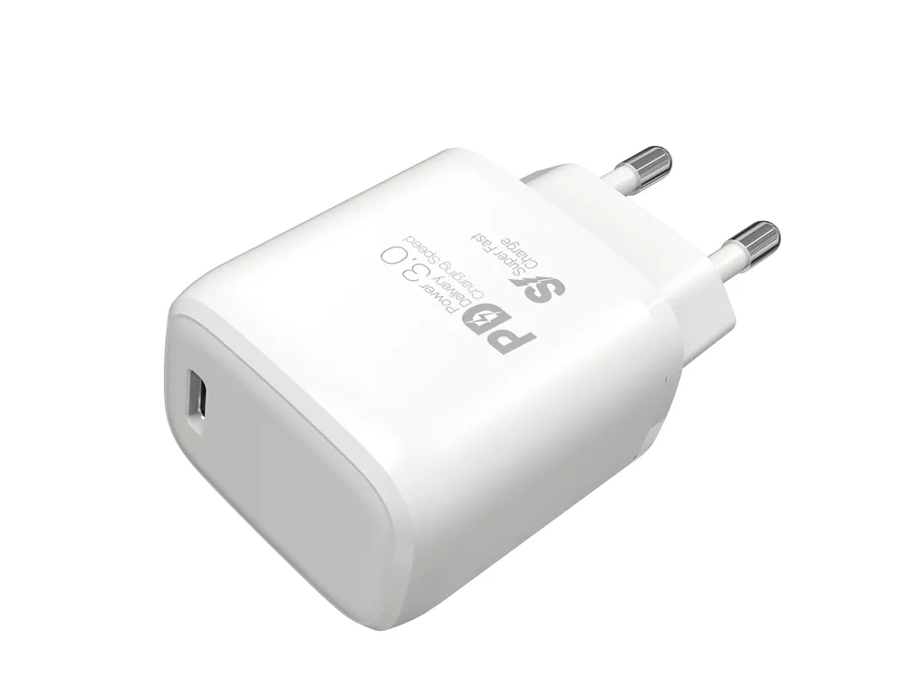 Super Fast Charger 25W USB PD Schnellladegerät für Samsung, weiss (63534)