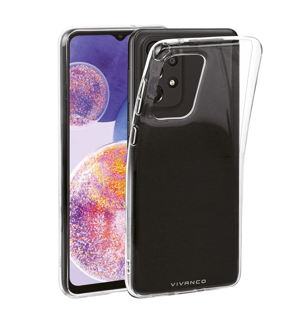 Super Slim Cover für Samsung Galaxy A23 Transparent (63265) Handyhülle