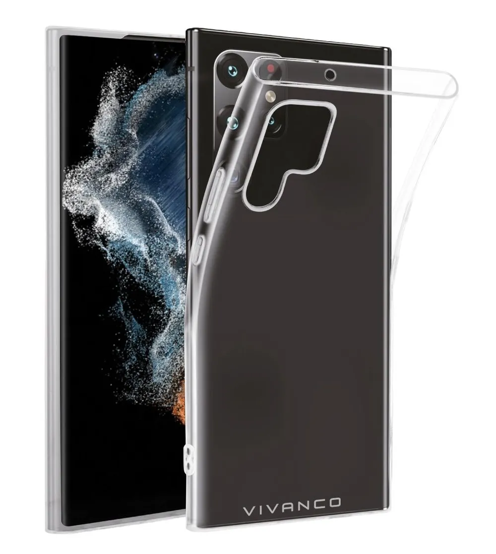 Super Slim Cover für Samsung Galaxy S23 Ultra Transparent (63518) Handyhülle