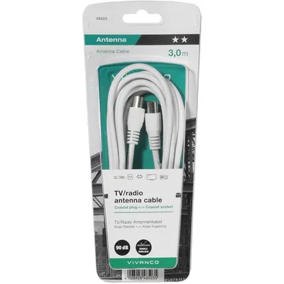 TV / Radio-Antennenkabel 90dB, 5m (48504)