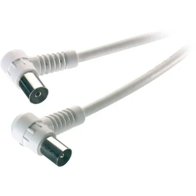 TV / Radio Winkel Antennenkabel, 90dB, 1,5m (48033)