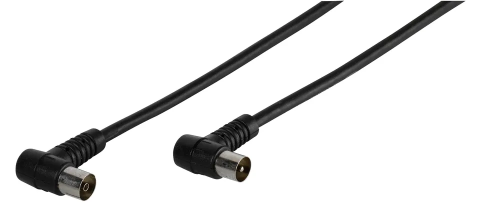TV / Radio Winkel Antennenkabel, 90dB, 1,5m (48038)