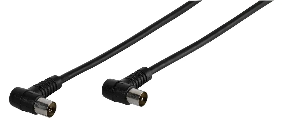 TV / Radio Winkel Antennenkabel, 90dB, 3m (48039)
