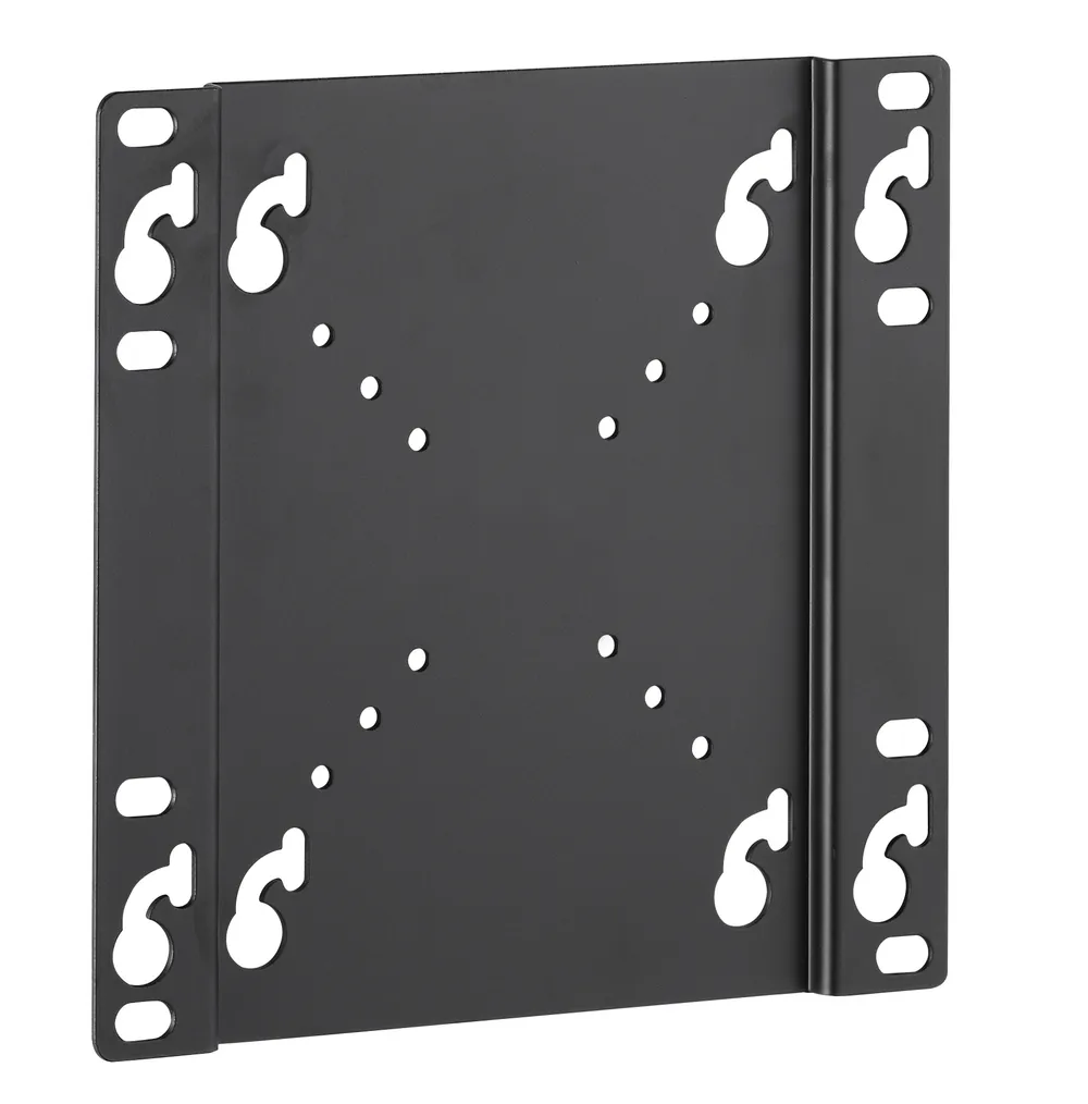 TV Wandhalter, flaches Profil für Bildschirme bis 109 cm / 43'', VESA 200, max 20kg. (37970)