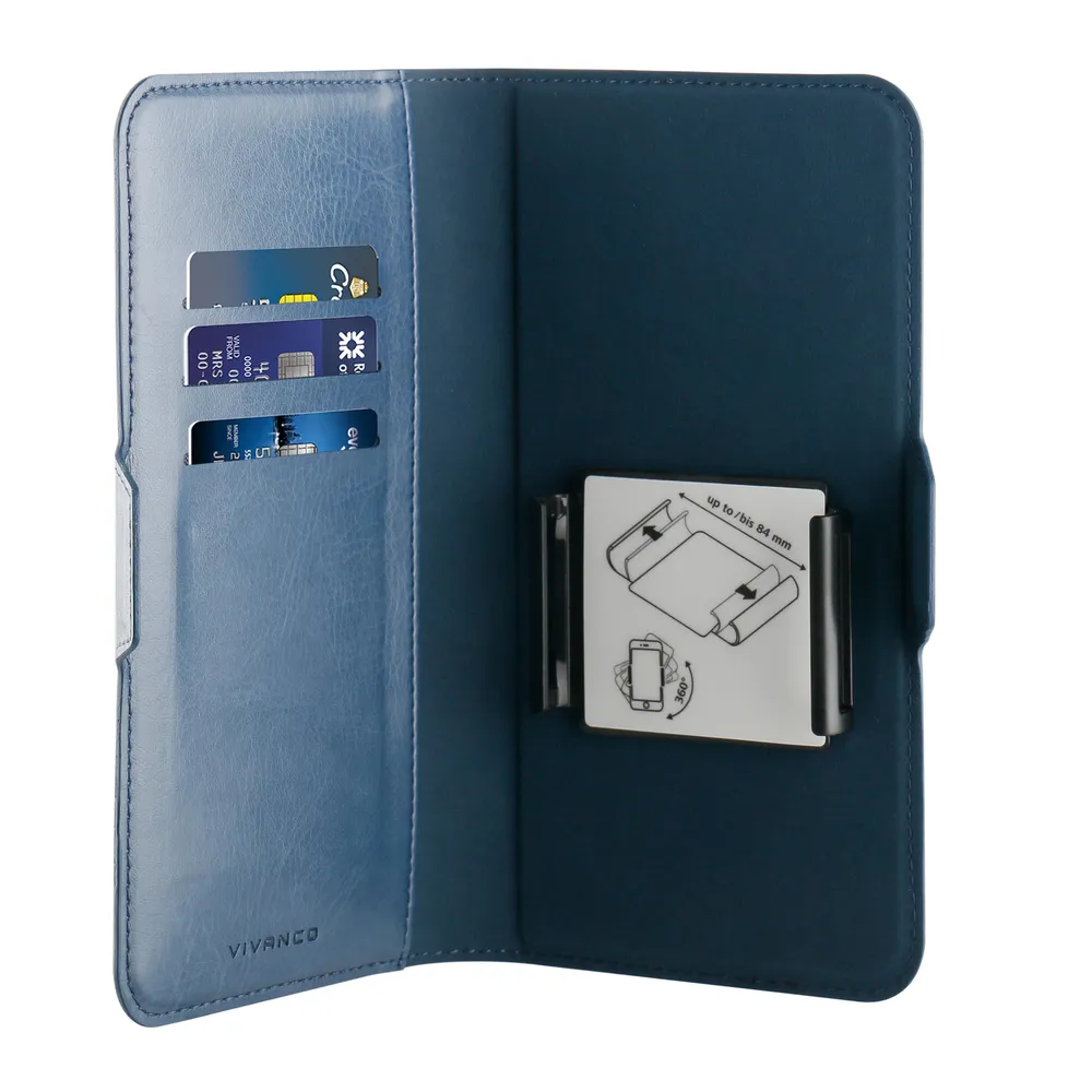 Universal Book Case Gr. XL blau (62369) Handyhülle
