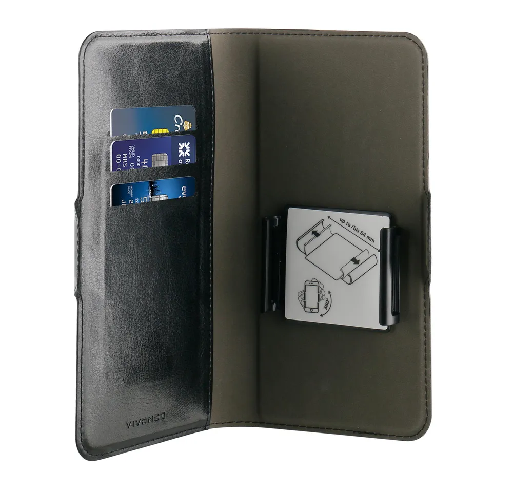 Universal Book Case Gr. XL schwarz (62367) Handyhülle