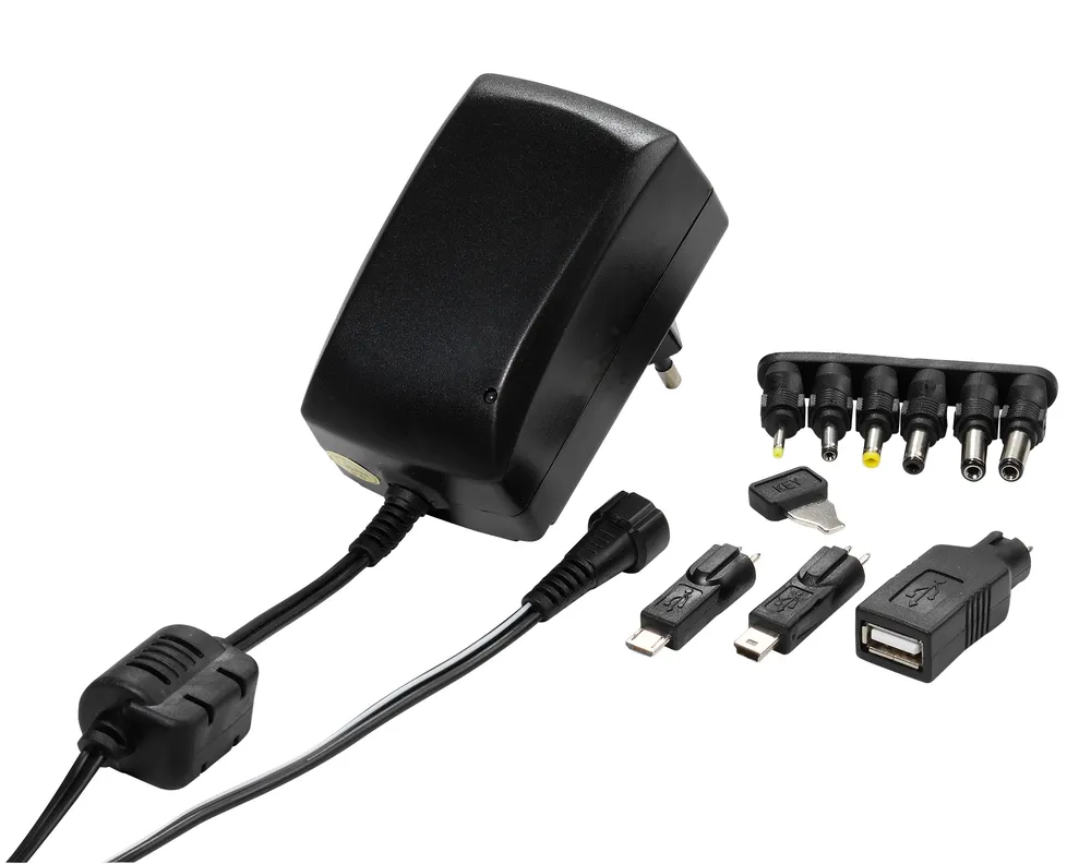 Universal Netzteil für Elektrogeräte und USB, 2250mA (35986)