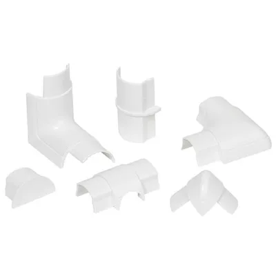 Verbindungsstück-Set D-30/15 W weiss (26459)