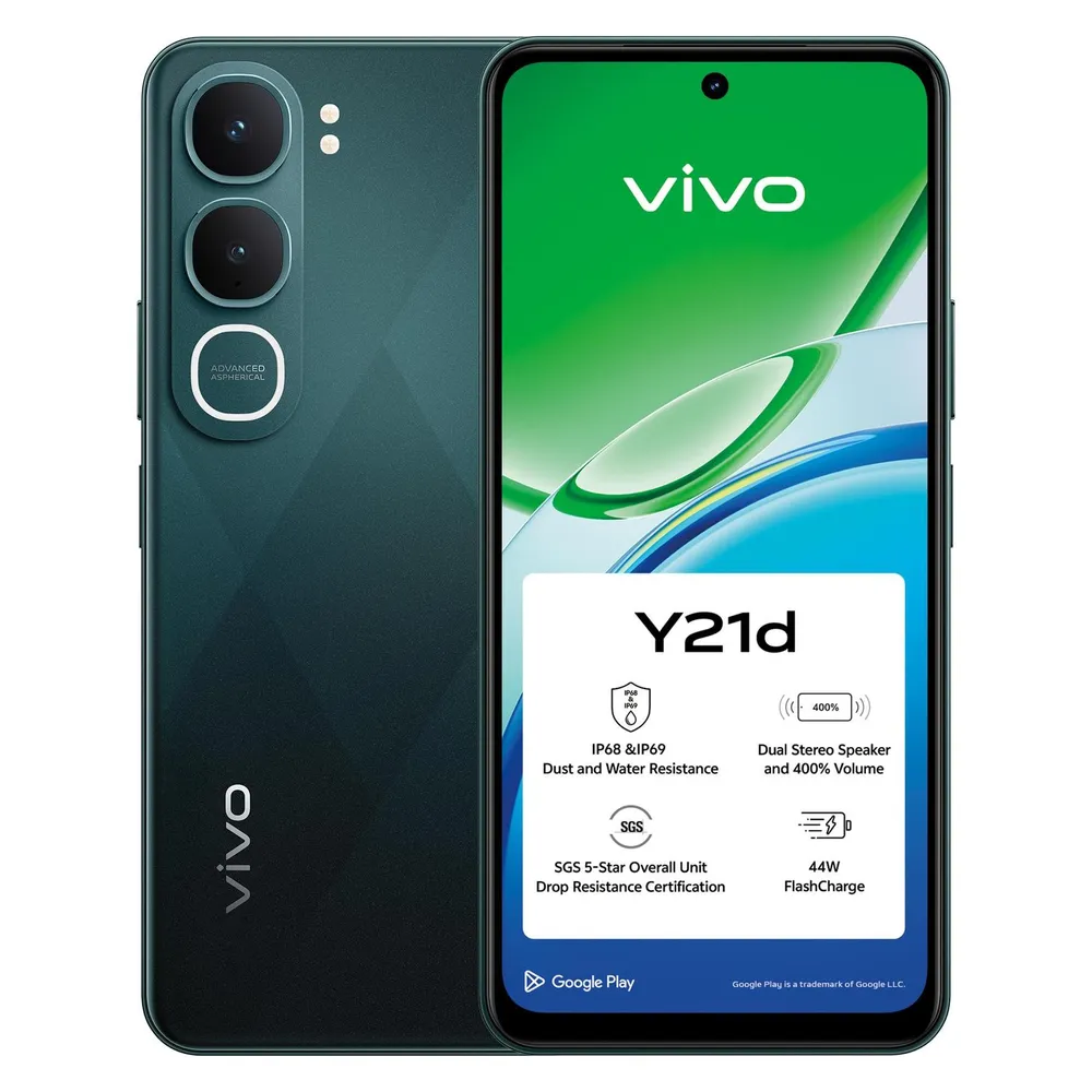 Vivo Y21d 4G 4GB 256GB 6.68" Grün