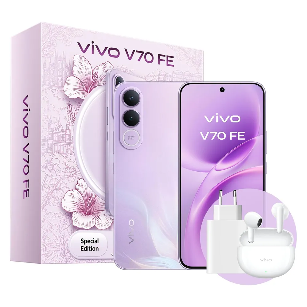Vivo V70 FE 5G 8GB 256GB 6.83" Lila