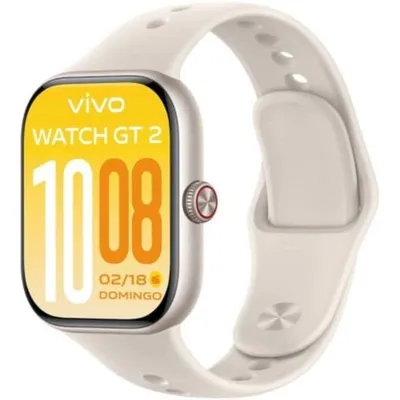 Vivo Watch GT 2 Bluetooth GPS NFC 2,07'' Weiß Einheitsgröße Wasserdicht 5ATM SpO2