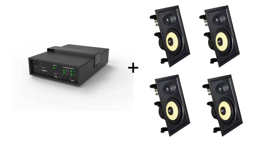 Lautsprecher Vivolink Subwoofer 2.1 Kabelgebunden 110W mit Drehregler