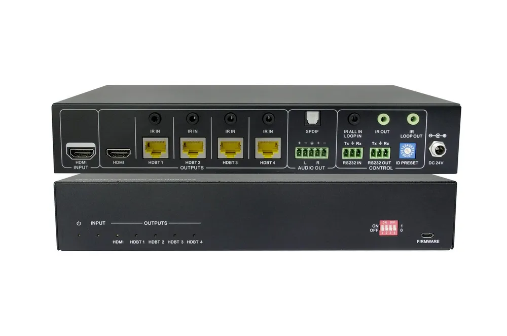 Videoteiler VivoLink VLHDBSP1X4V2 HDMI 4x RJ-45 4K Ultra HD