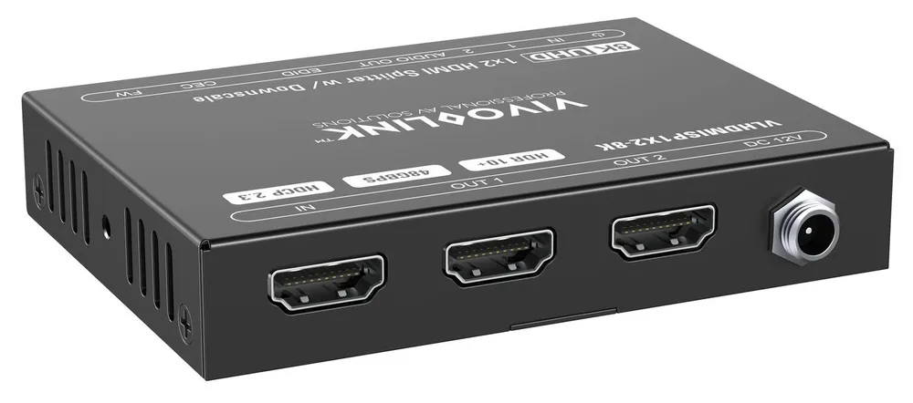 Switch Vivolink VLHDMISP1X2-8K 8K 60Hz HDMI 2.1 1 Eingang 2 Ausgänge
