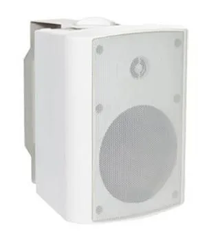Lautsprecher Vivolink 2-Wege Kabelgebunden 50 W ABS-Gehäuse weiß mit RCA und 3,5 mm
