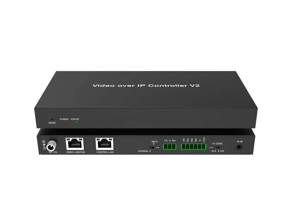KVM Switch Vivolink VLVWIP2000-CTL Extender 4K PoE IP-Steuerung