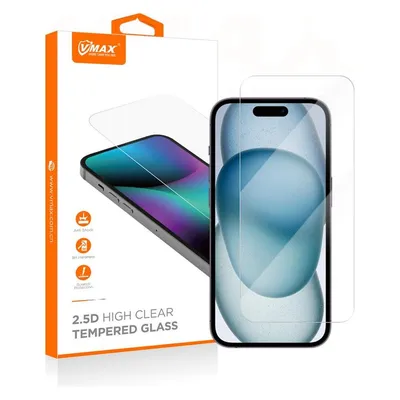 Vmax gehärtetes Glas 2,5D Normales Klarglas für iPhone 7 / 8 Plus